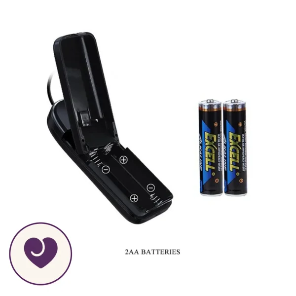 10 Inch Vibrating Strap-On Dildo with Wired Remote