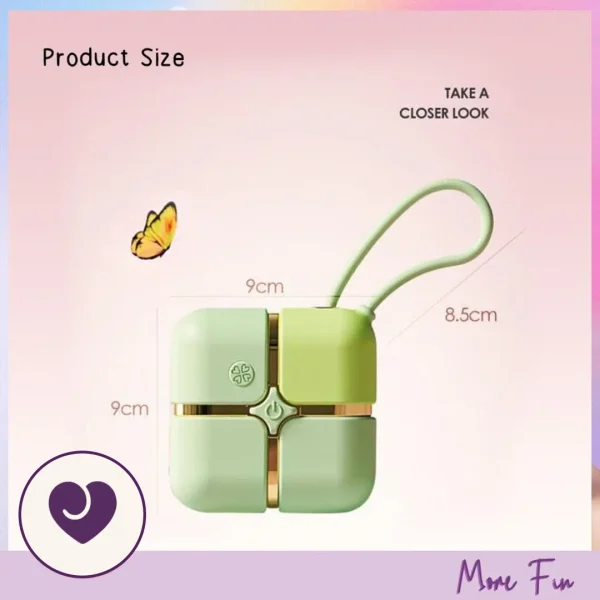 2-in-1 Clitoral Suction and Vibrating Egg Toy