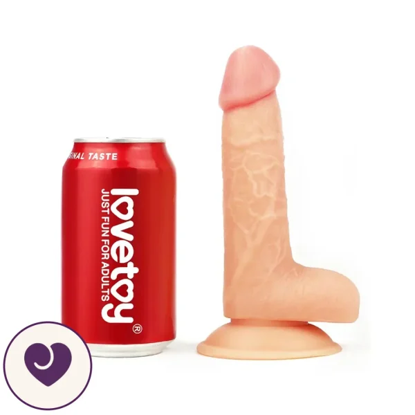7-Inch Ultra-Soft Realistic Dildo with Suction Base