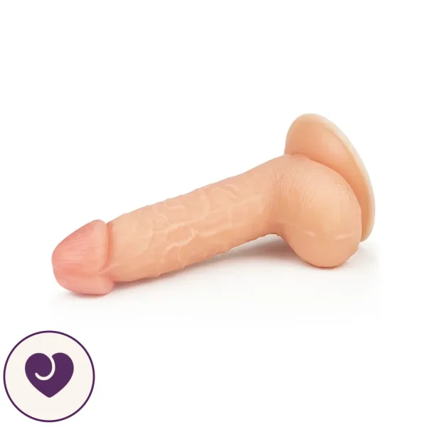 7-Inch Ultra-Soft Realistic Dildo with Suction Base