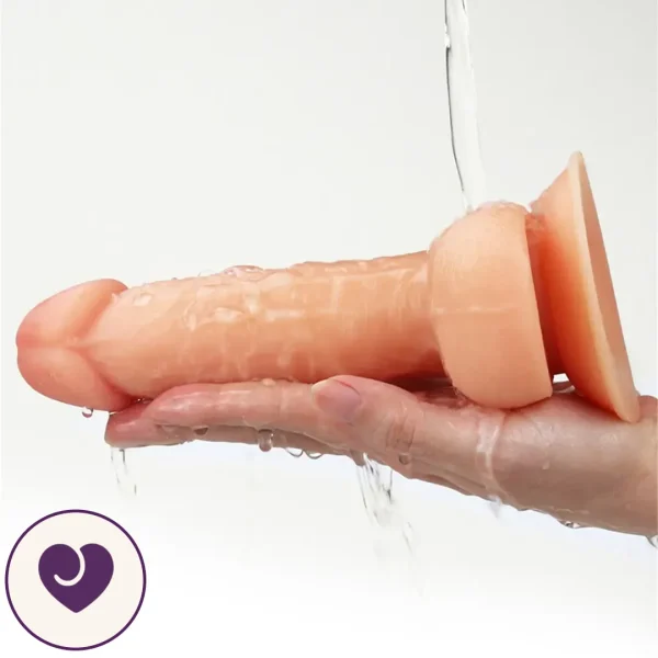 7-Inch Ultra-Soft Realistic Dildo with Suction Base