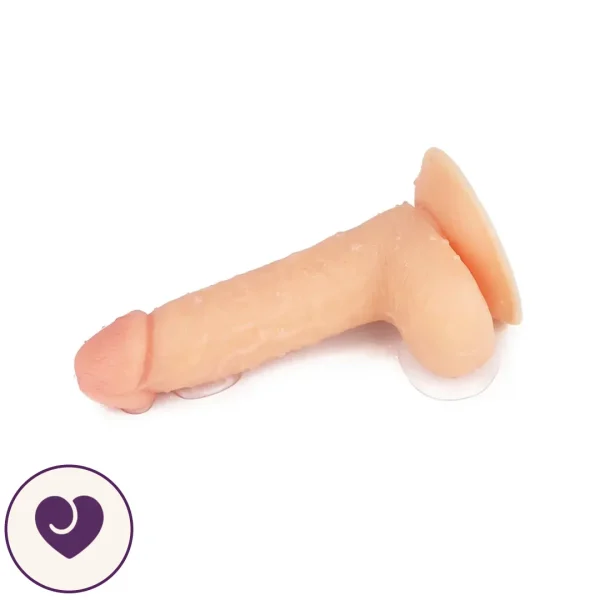 7-Inch Ultra-Soft Realistic Dildo with Suction Base