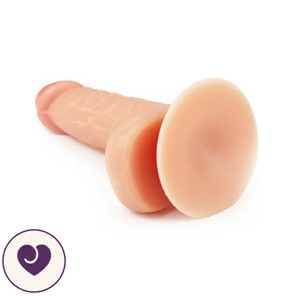 7-Inch Ultra-Soft Realistic Dildo with Suction Base