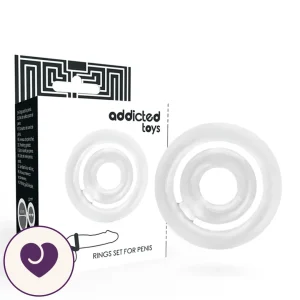 Addicted Toys Waterproof Double Cock Ring