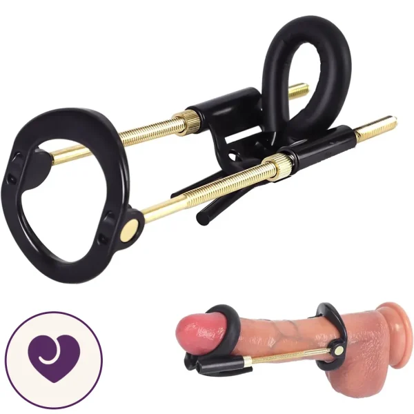 Adjustable Progrowth Penis Extender with 180° Angle Control