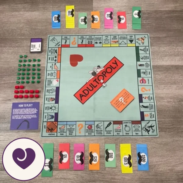 Adultopoly Adult Party Board Game