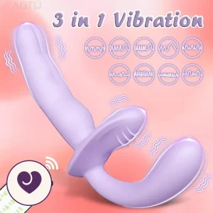 App-Controlled Hands-Free Strap-On Vibrator