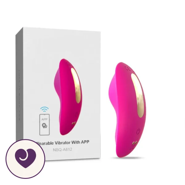 App-Controlled Wearable Clitoral Vibrator with 9 Modes