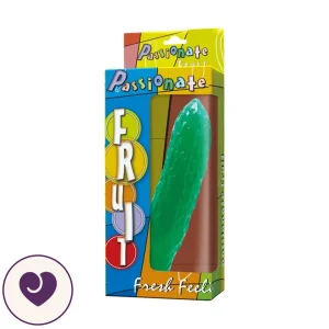 Baile Cucumber-Shaped Textured Dildo with Suction Base