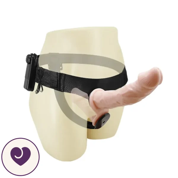 Baile Ultra Dual Vibrating Strap-On Harness