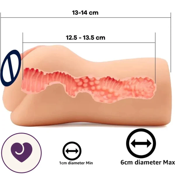 Barbie Pocket Sleeve in Flesh-Pink Silicone