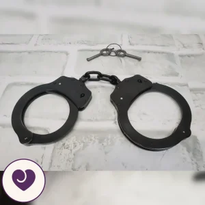 Black Electro Chastity Cage with Shock Controller and Padlock