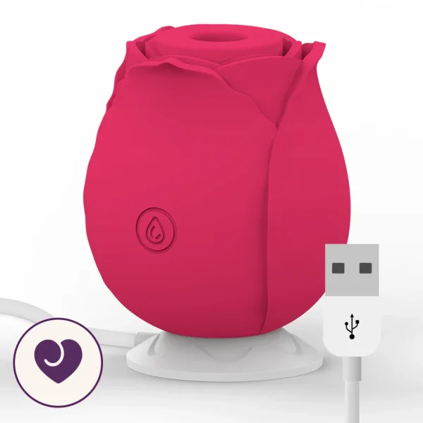 BloomPulse Rose Suction Vibrator with 10 Modes