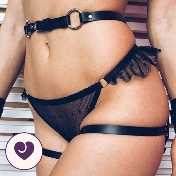 Bondage Waist and Thigh Harness Set