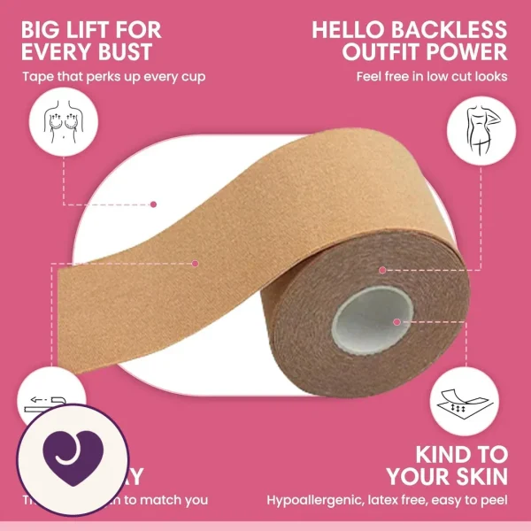 Booby Tape Original Breast Lift Roll in Skin Tone