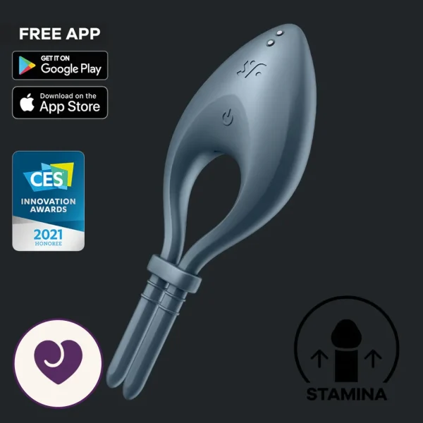 Bullseye Ring Vibrator with App Control