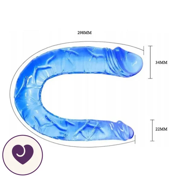 Classic 30cm Double-Ended Silicone Dildo