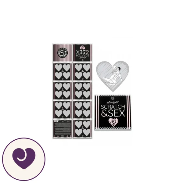 Couples Position Scratch Card for Date Nights