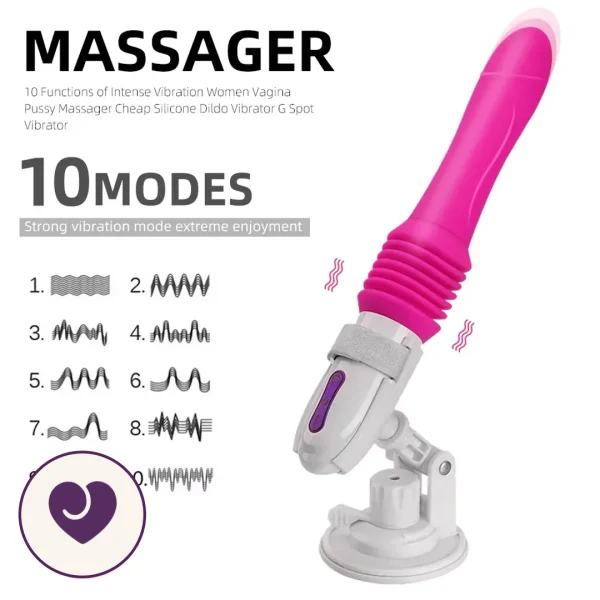 Cowgirl Thrusting Sex Machine with Wireless Remote