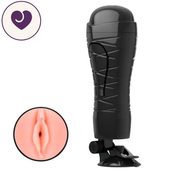 Crazy Bull Flora Vibrating Masturbator, 12 Modes