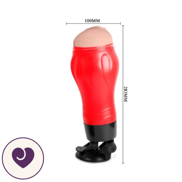 Crazy Bull Flora Vibrating Masturbator, 12 Modes