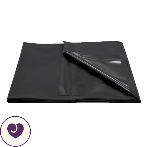 Disposable Black PVC Fetish Sheets