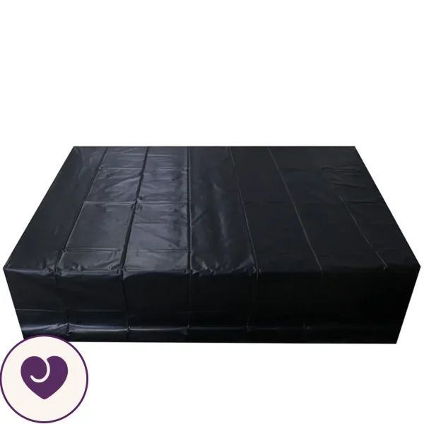 Disposable Black PVC Fetish Sheets