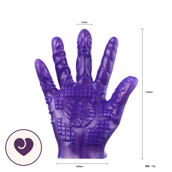 Dominator Multi-Texture Pleasure Glove