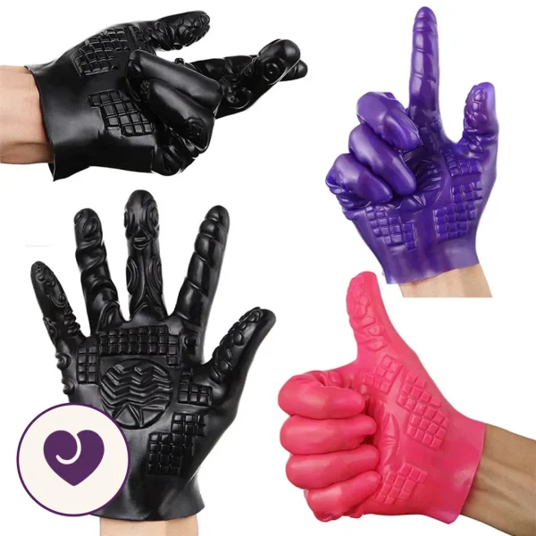 Dominator Multi-Texture Pleasure Glove