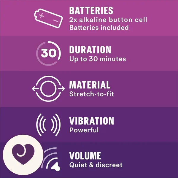 Durex Little Devil Vibrating Cock Ring for Couples
