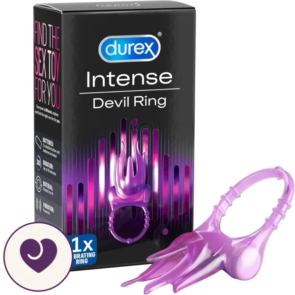 Durex Little Devil Vibrating Cock Ring for Couples