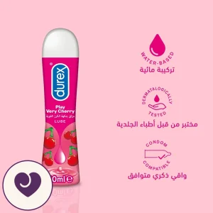 Durex Play Cherry Water-Based Lube 50ml