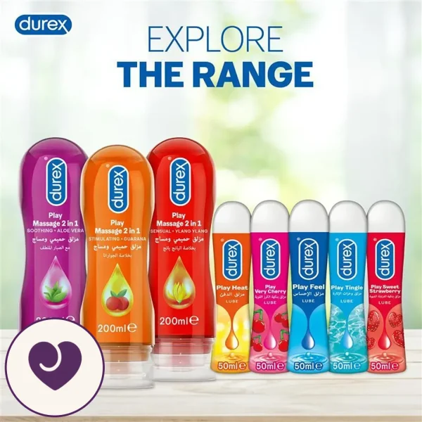 Durex Play Cherry Water-Based Lube 50ml