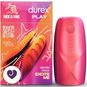 Durex Play Ride And Vibe Rechargeable Stroker