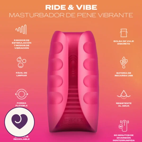 Durex Play Ride And Vibe Rechargeable Stroker