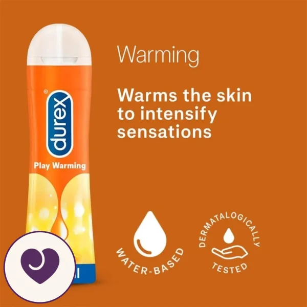 Durex Warming Water-Based Lubricant 100ml