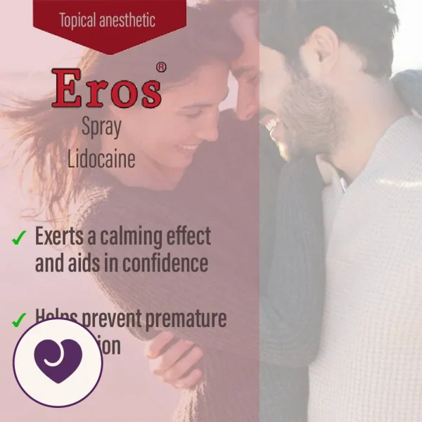 Eros Lidocaine Delay Spray for Men 14ml