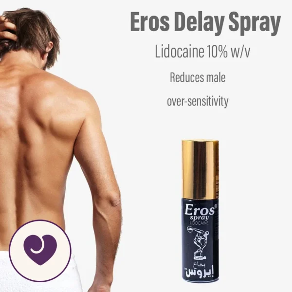 Eros Lidocaine Delay Spray for Men 14ml