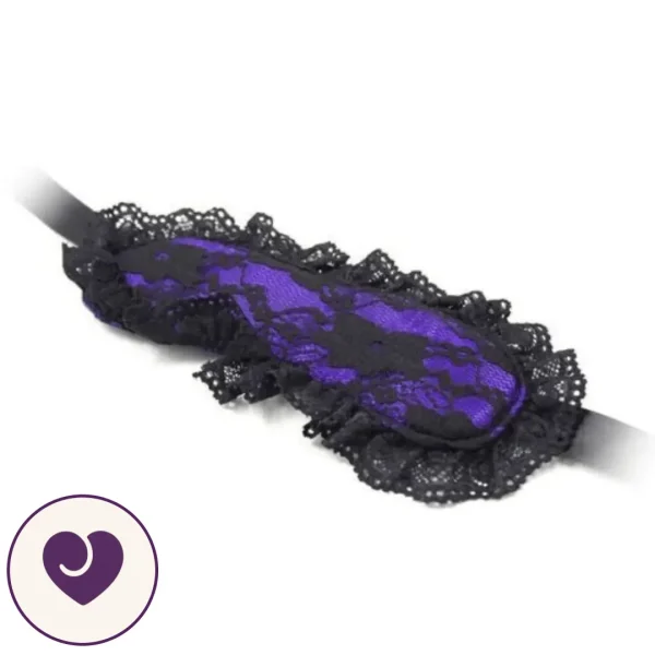 Fifty Shades of Grey Purple Lace Beginner BDSM Set