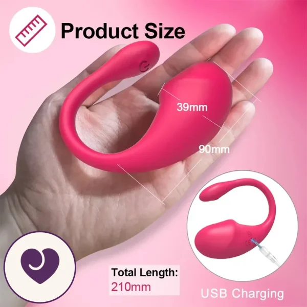 Flamingo Wearable App-Controlled Vibrator