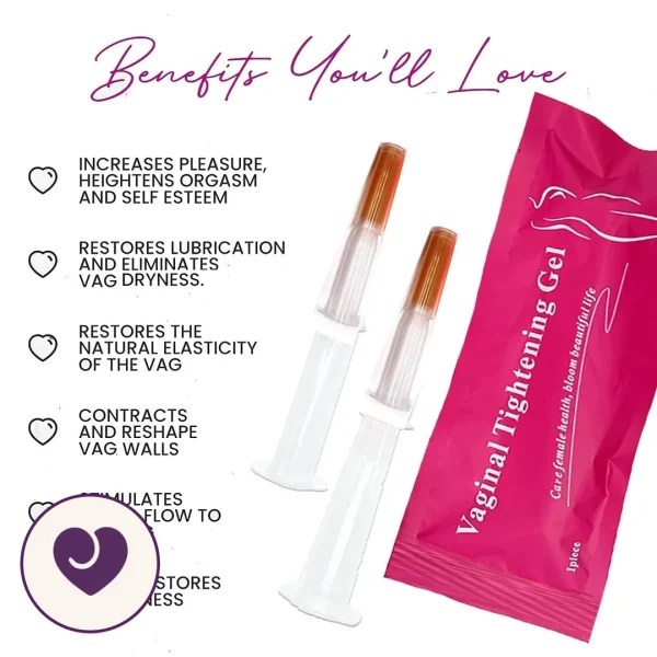 FlexiBloom Vaginal Tightening Gel with Applicator Syringe
