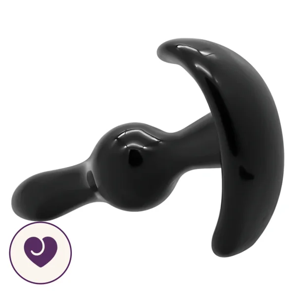 Four-Piece Graduated Anal Plug Set in Matte Black