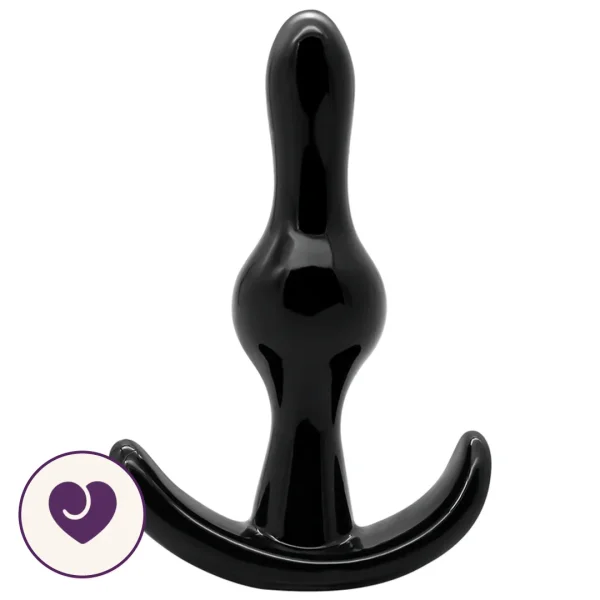 Four-Piece Graduated Anal Plug Set in Matte Black