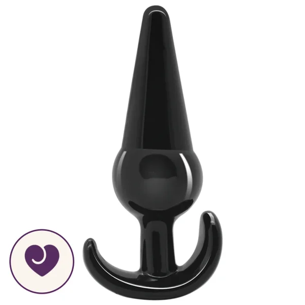 Four-Piece Graduated Anal Plug Set in Matte Black