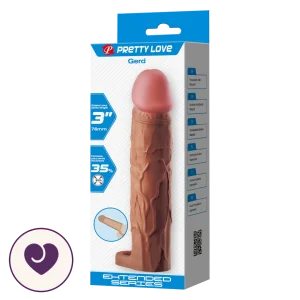 Gerd Realistic Veined TPR Penis Sleeve Extension