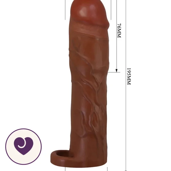 Gerd Realistic Veined TPR Penis Sleeve Extension