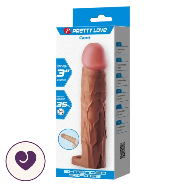 Gerd Realistic Veined TPR Penis Sleeve Extension