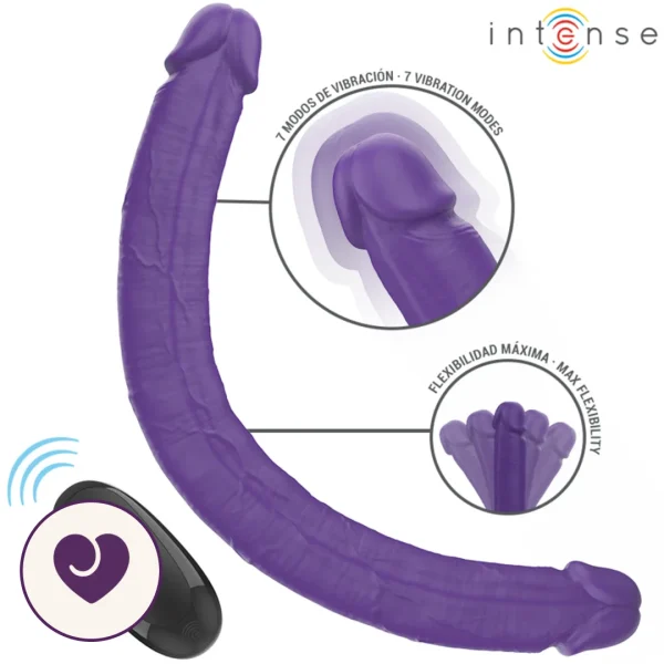 GUNTER Double Ended Vibrating Dildo with 7 Modes