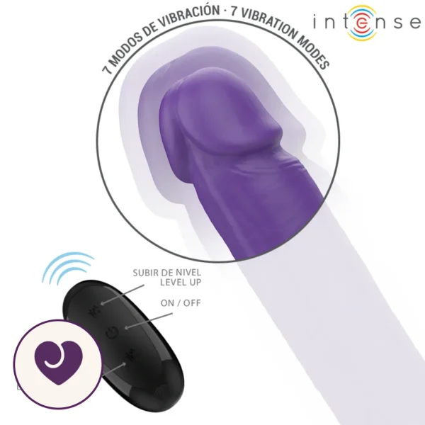 GUNTER Double Ended Vibrating Dildo with 7 Modes