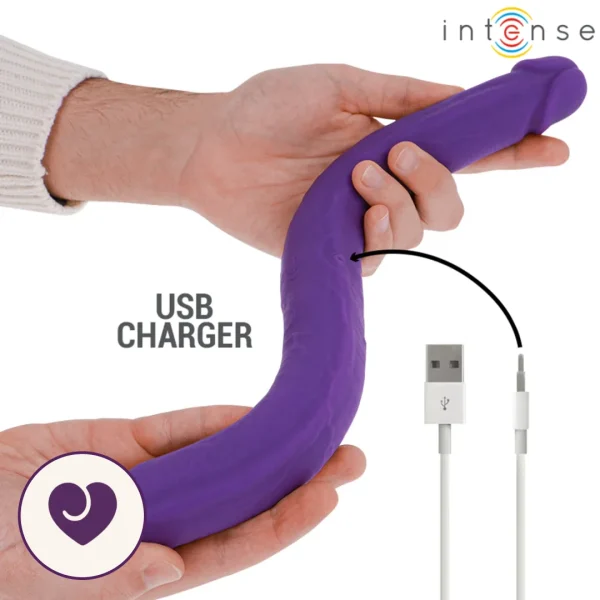GUNTER Double Ended Vibrating Dildo with 7 Modes